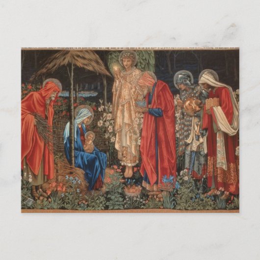 Edward Burne-Jones - Aanbidding van Magi Briefkaar Briefkaart (Voorkant)
