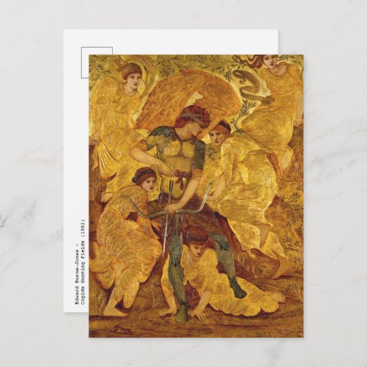 Edward Burne-Jones - Cupido Briefkaart (Voorkant / Achterkant)