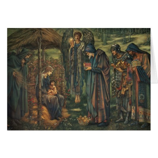 Edward Burne-Jones - De ster van Bethlehem (Voorkant Horizontaal)