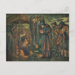 Edward Burne-Jones - De ster van Bethlehem Briefkaart