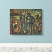 Edward Burne-Jones - De ster van Bethlehem Canvas Afdruk (Insitu (Houten vloer))