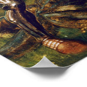 Edward Burne-Jones Fight St. George doodt Dragon Poster (Hoek)