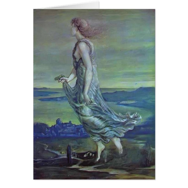 Edward Burne-Jones: Hesperus. De Evening Star (Voorkant)