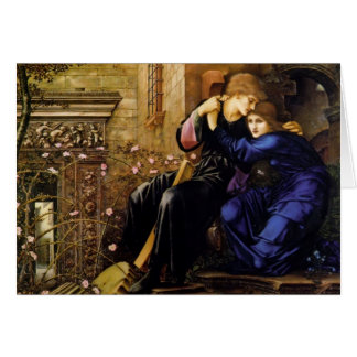Edward Burne-Jones-Love onder de Ruins