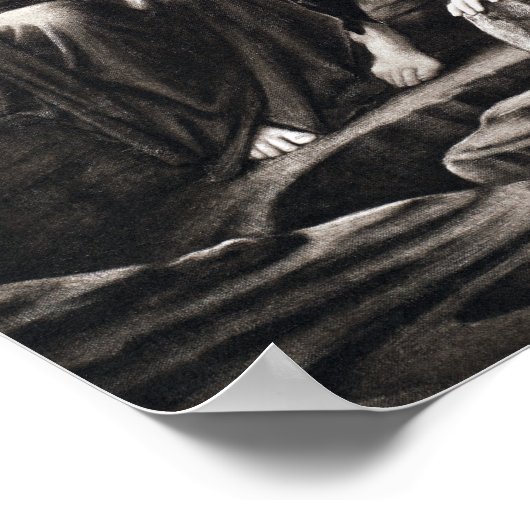 Edward Burne-Jones Perseus en de Graeae Poster (Hoek)