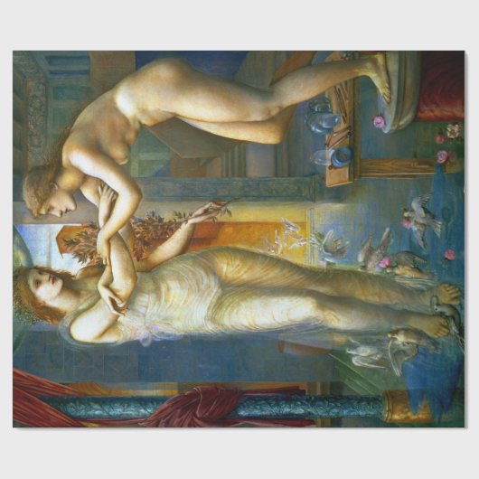 Edward Burne-Jones Pygmalion en het Afbeelding The Cadeaupapier (Vlak)