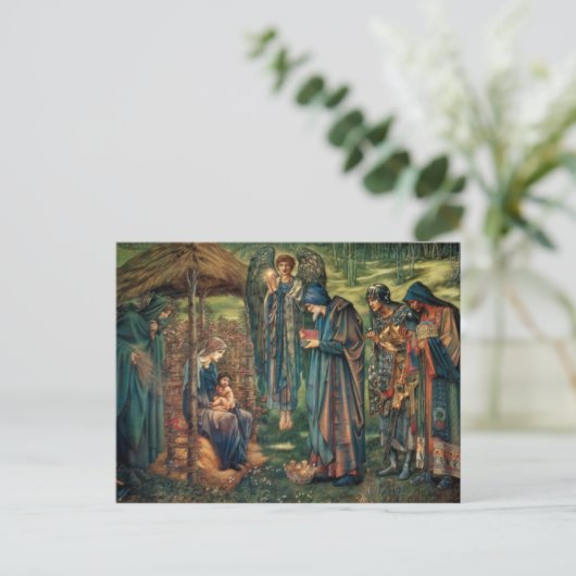 Edward Burne-Jones: Ster van Bethlehem Briefkaart (Staand voorkant)