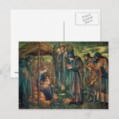 Edward Burne-Jones: Ster van Bethlehem Briefkaart (Voorkant / Achterkant)