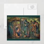 Edward Burne-Jones: Ster van Bethlehem Briefkaart (Voorkant / Achterkant)