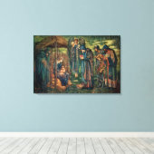 Edward Burne-Jones: Ster van Bethlehem Canvas Afdruk (Insitu (Houten vloer))