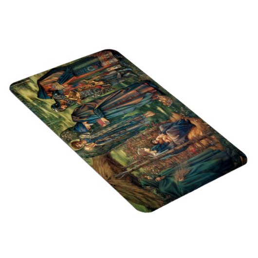 Edward Burne-Jones: Ster van Bethlehem Magneet (Rechterzijde)