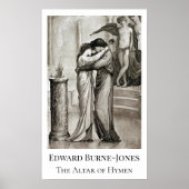 Edward Burne-Jones The Altar of Hymen Poster (Voorkant)