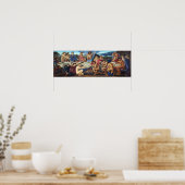 Edward Burne-Jones The Feast of Peleus Poster (Keuken)