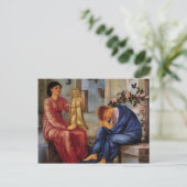 Edward Burne-Jones- The Lament Briefkaart (Staand voorkant)