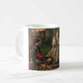 Edward Burne-Jones - The Love Song Koffiemok (Voorkant links)