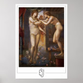 Edward Burne-Jones Zedign Art Poster #10 (Voorkant)