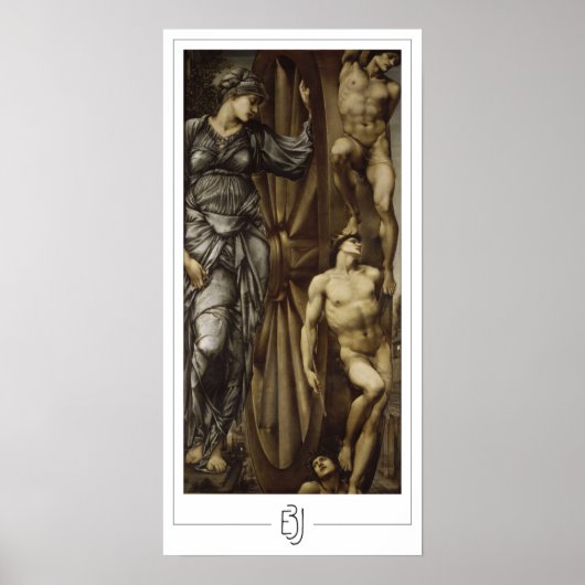 Edward Burne-Jones Zedign Art Poster #11 (Voorkant)