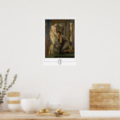 Edward Burne-Jones Zedign Art Poster #12 (Keuken)