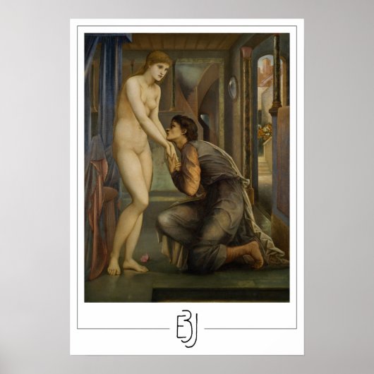 Edward Burne-Jones Zedign Art Poster #12 (Voorkant)