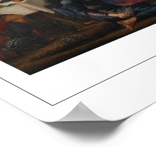 Edward Burne-Jones Zedign Art Poster #126 (Hoek)