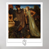 Edward Burne-Jones Zedign Art Poster #13 (Voorkant)
