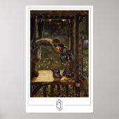 Edward Burne-Jones Zedign Art Poster #14 (Voorkant)