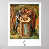 Edward Burne-Jones Zedign Art Poster #160 (Voorkant)