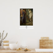 Edward Burne-Jones Zedign Art Poster #17 (Keuken)