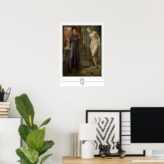 Edward Burne-Jones Zedign Art Poster #17 (Thuiskantoor)