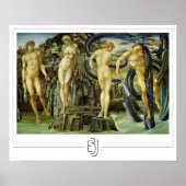 Edward Burne-Jones Zedign Art Poster #19 (Voorkant)