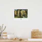 Edward Burne-Jones Zedign Art Poster #19 (Keuken)