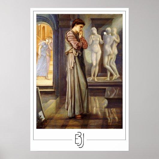 Edward Burne-Jones Zedign Art Poster #22 (Voorkant)