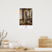Edward Burne-Jones Zedign Art Poster #22 (Keuken)