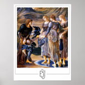 Edward Burne-Jones Zedign Art Poster #258 (Voorkant)