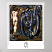 Edward Burne-Jones Zedign Art Poster #261 (Voorkant)