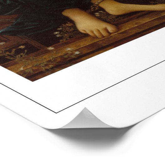 Edward Burne-Jones Zedign Art Poster #48 (Hoek)