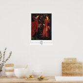 Edward Burne-Jones Zedign Art Poster #5 (Keuken)