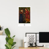 Edward Burne-Jones Zedign Kunst Poster #1 (Thuiskantoor)