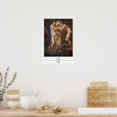 Edward Burne-Jones Zedign Kunst Poster #10 (Keuken)