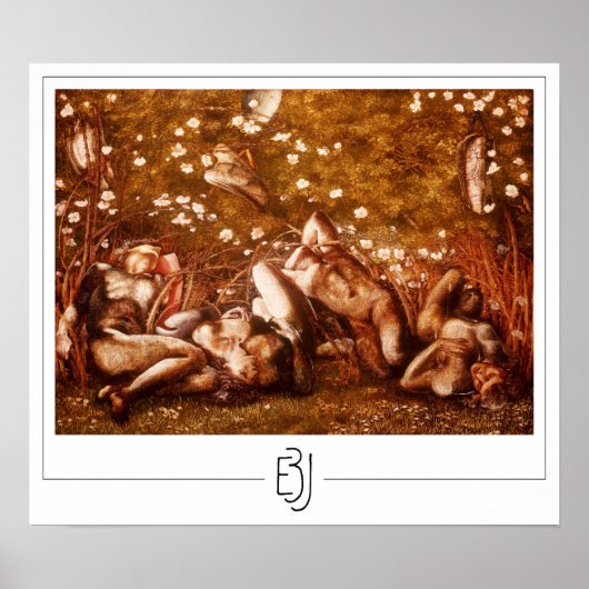 Edward Burne-Jones Zedign Kunstposter #18 Poster (Voorkant)