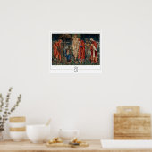 Edward Burne-Jones Zedign Kunstposter #3 Poster (Keuken)