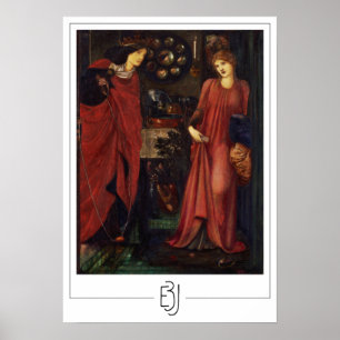 Edward Burne-Jones Zedign Kunstposter #5 Poster