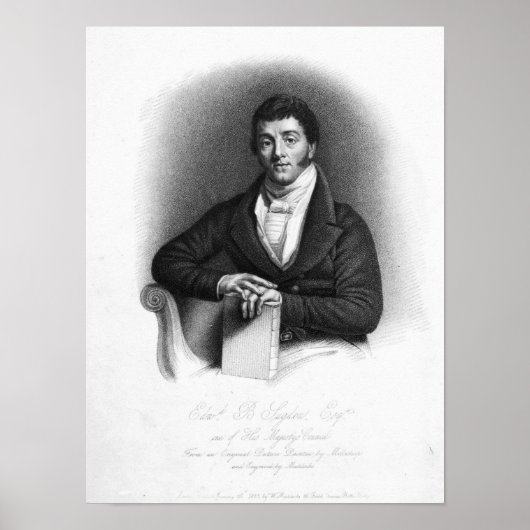 Edward Buttenshaw Sugden, 1st Baron St. Poster (Voorkant)