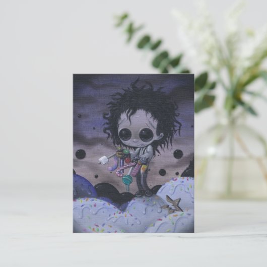 edward candyhands briefkaart (Staand voorkant)