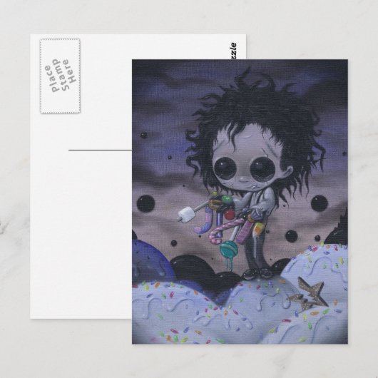 edward candyhands briefkaart (Voorkant / Achterkant)