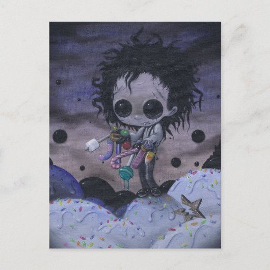 edward candyhands briefkaart (Voorkant)