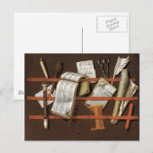 Edward Collier - Brievendrager Briefkaart (Voorkant / Achterkant)