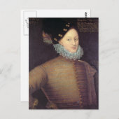 Edward de Vere, 17de Graaf van Oxford Briefkaart (Voorkant / Achterkant)