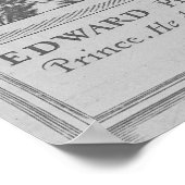 Edward, de Zwarte Prins Poster (Hoek)