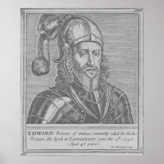 Edward, de Zwarte Prins Poster (Voorkant)